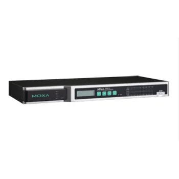 NPort 6610-8 8-портовый преобразователь RS-232 в Ethernet с расширенным набором функций MOXA